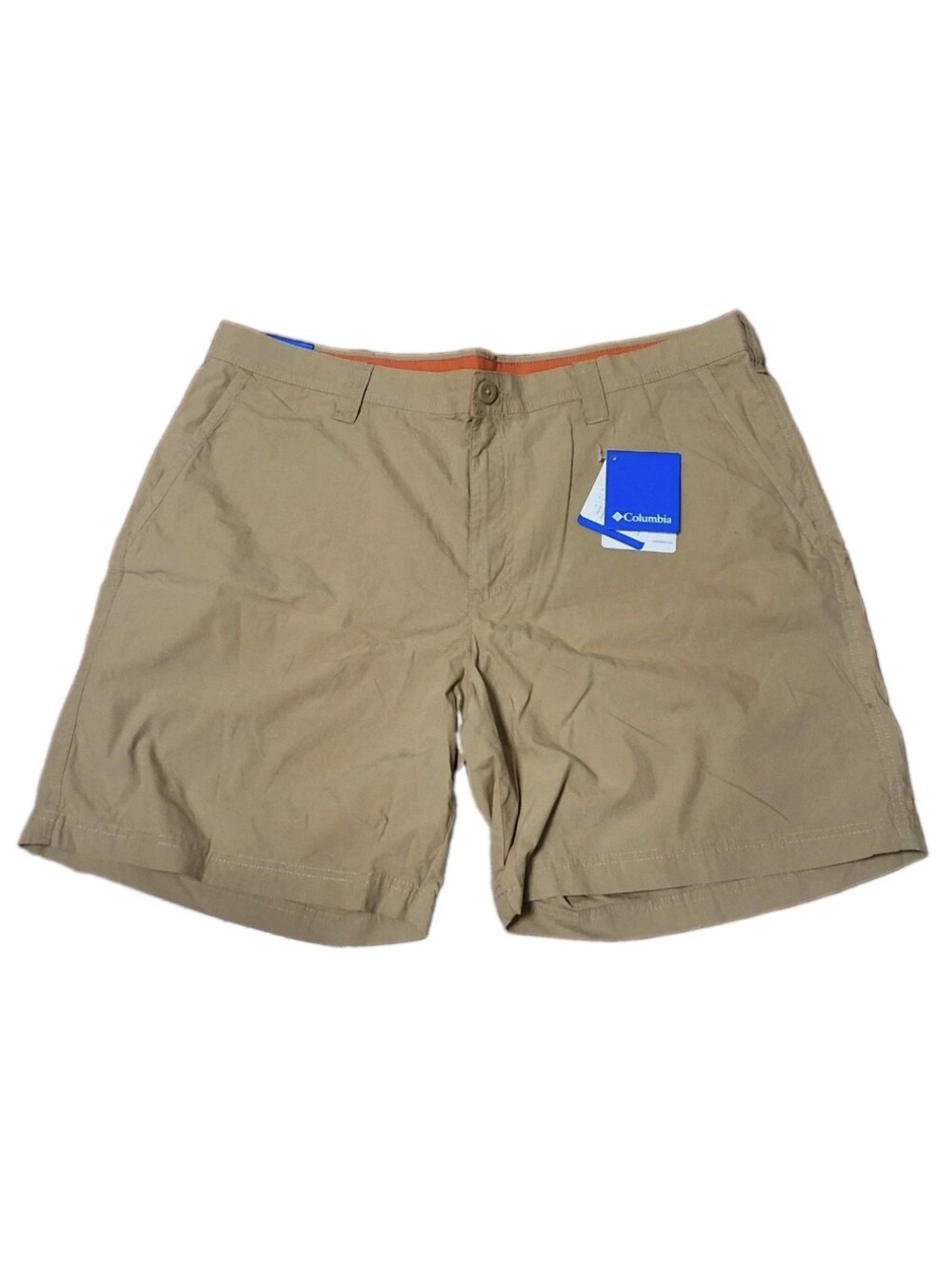 COLUMBIA Men's Washed Out Chino Shorts 38" Waist Lightweight Outdoor Preppy NWT